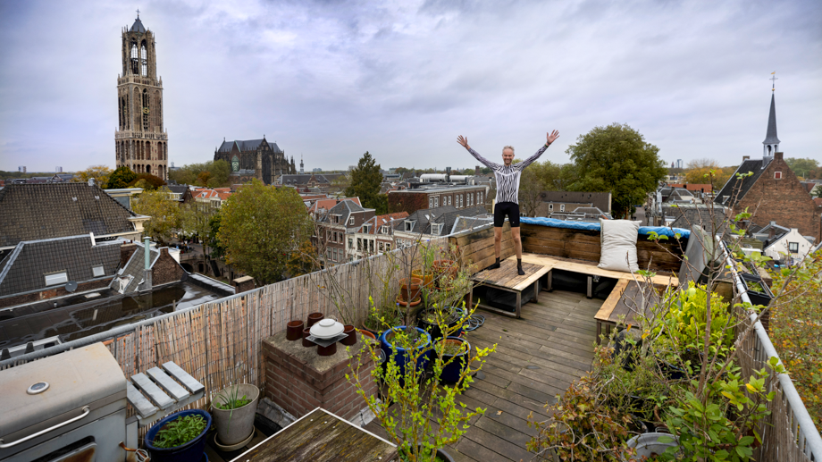 Dakterras op de Oudegracht