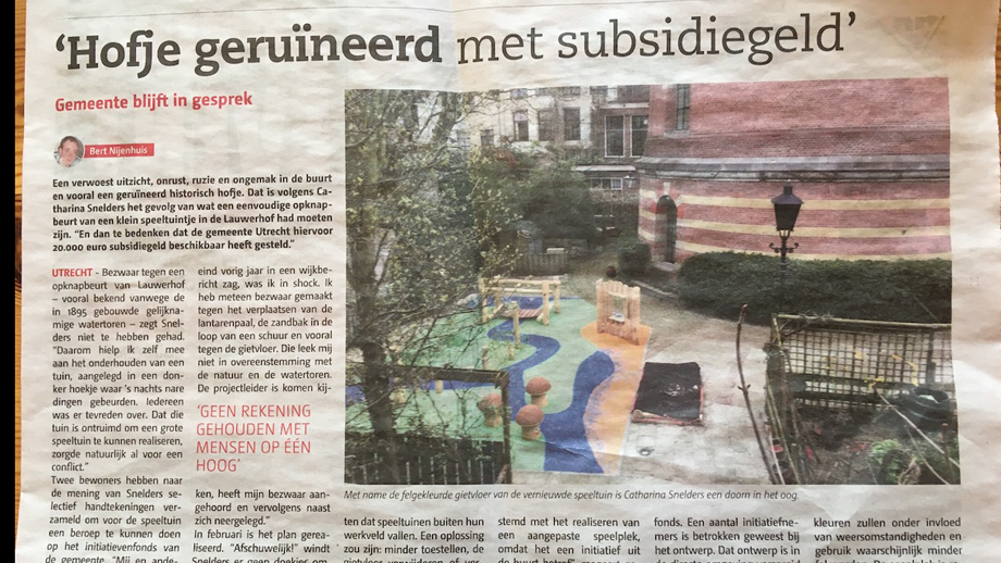 SpeeltuintjeStadsblad