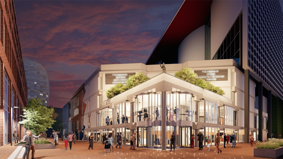 Nieuwe entree grote zaal; TivoliVredenburg haalt 100.000 euro op